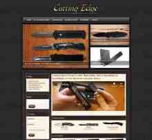 Florida Business Web Design - Cutting Edge Knives